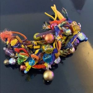 Colorful beaded bracelet